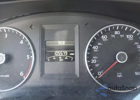 2012 Volkswagen Jetta 2.0L Tdi из США, поврежденный, VIN 3VW3L7AJ6CM031305